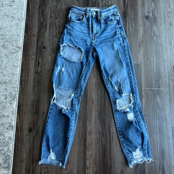 Ultra high-rise Mom jeans - Picture 3 of 5